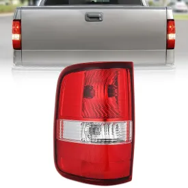 2004-2008 Ford F150 Tail light Assembly Rear Lamp Replacement OE Style Red Housing Driver Side