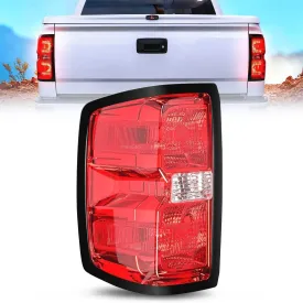 2014-2019 Chevy Silverado 1500 2500HD 3500HD 2015-2019 GMC Sierra 3500HD 2019 Silverado 1500LD Tail light Assembly Rear Lamp Driver Side