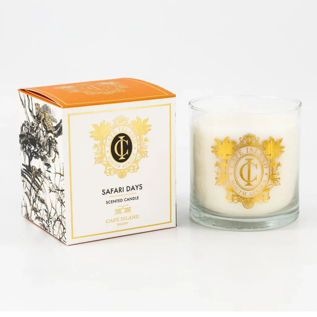Cape Island Large Candle Safari Days
