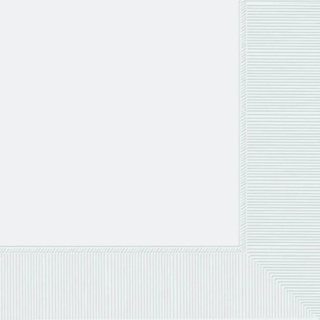 Lunch Napkins 40 Pack 2PLY-Frosty White