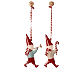 Maileg Metal Pixies Ornament Set of Two