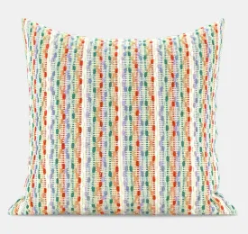 Multicolor Square Modern Throw Pillows for Couch, Colorful Contemporary Modern Sofa Pillows, Simple Decorative Throw Pillows, Large Throw Pillow for Interior Design