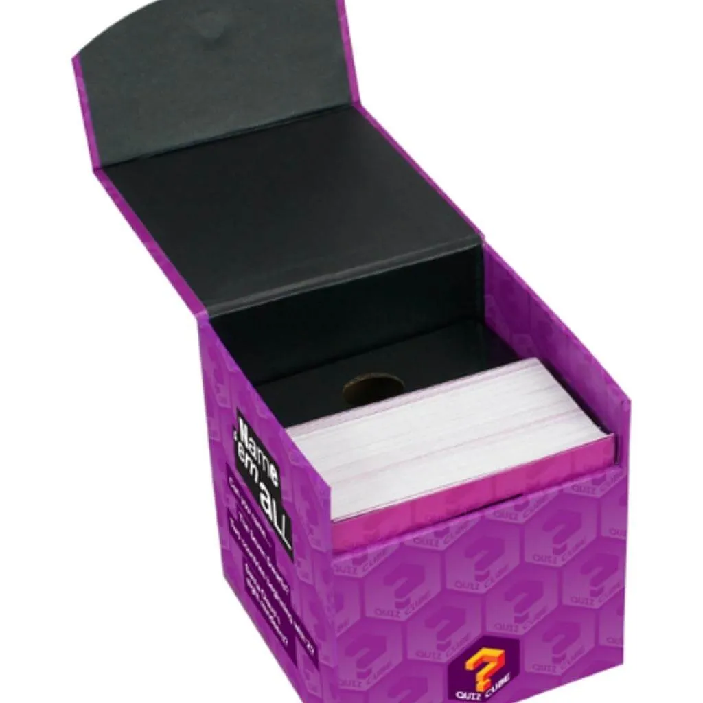 Name Em All Quiz Cube