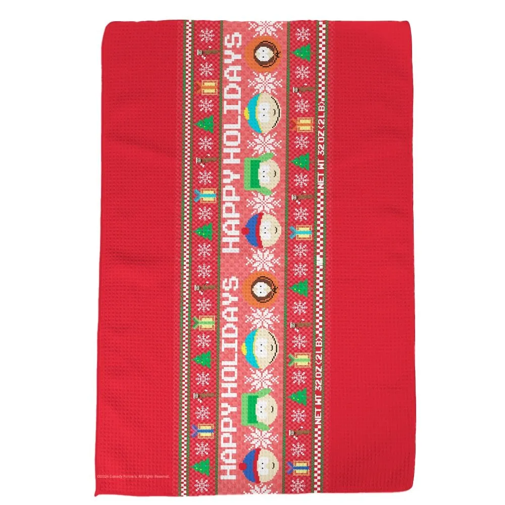 South Park Happy Holidays Kitchen Towel