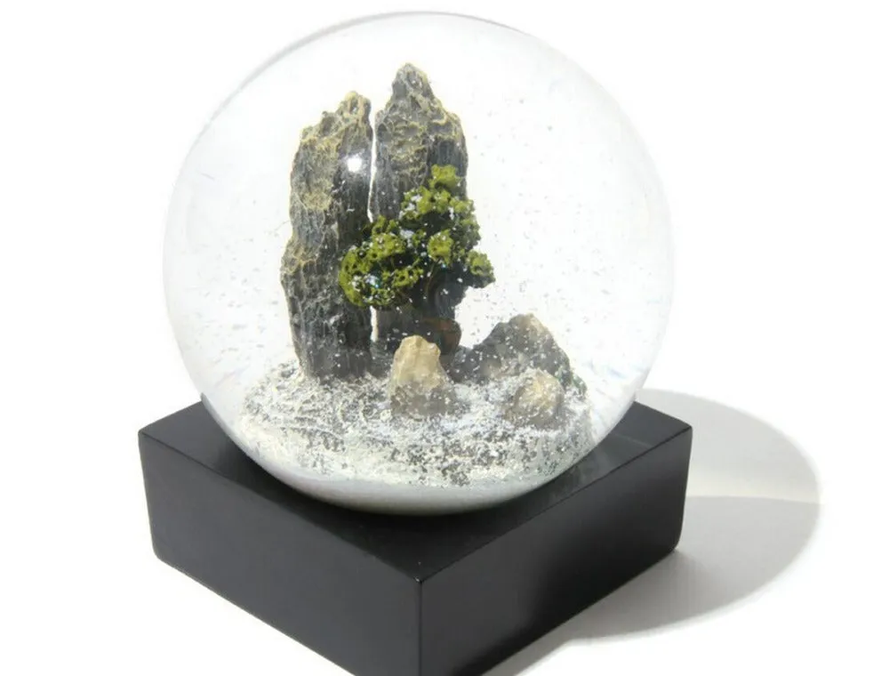 Stone Snow Globe
