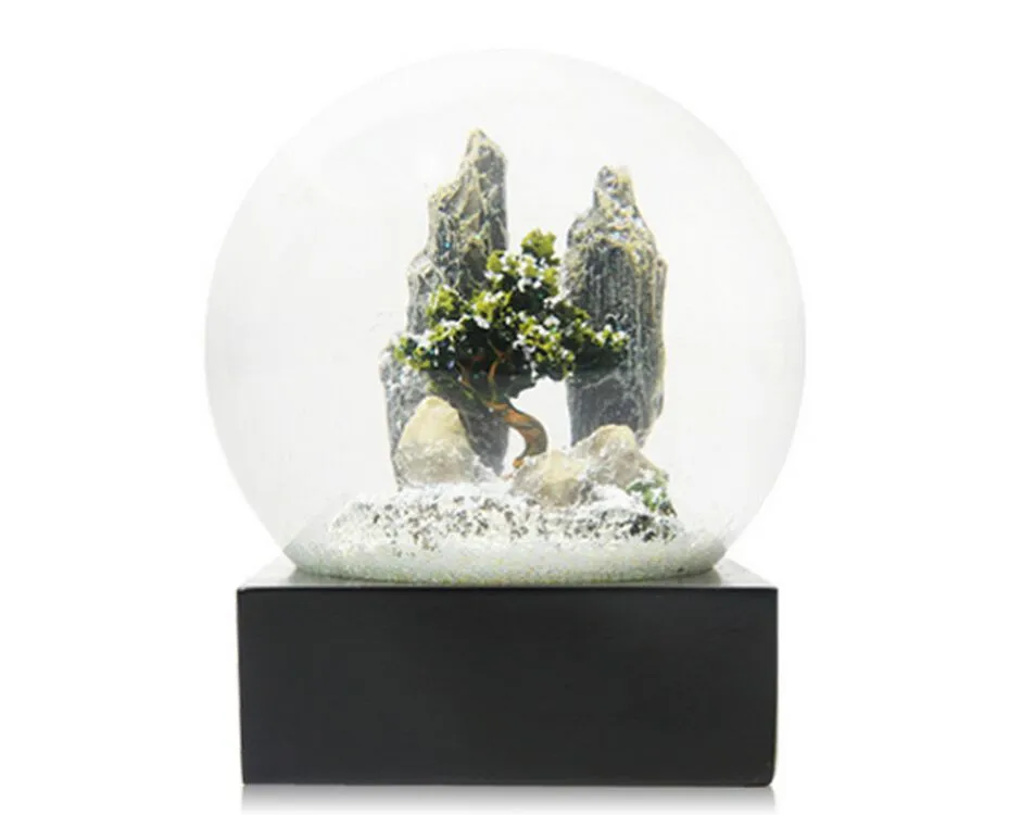 Stone Snow Globe