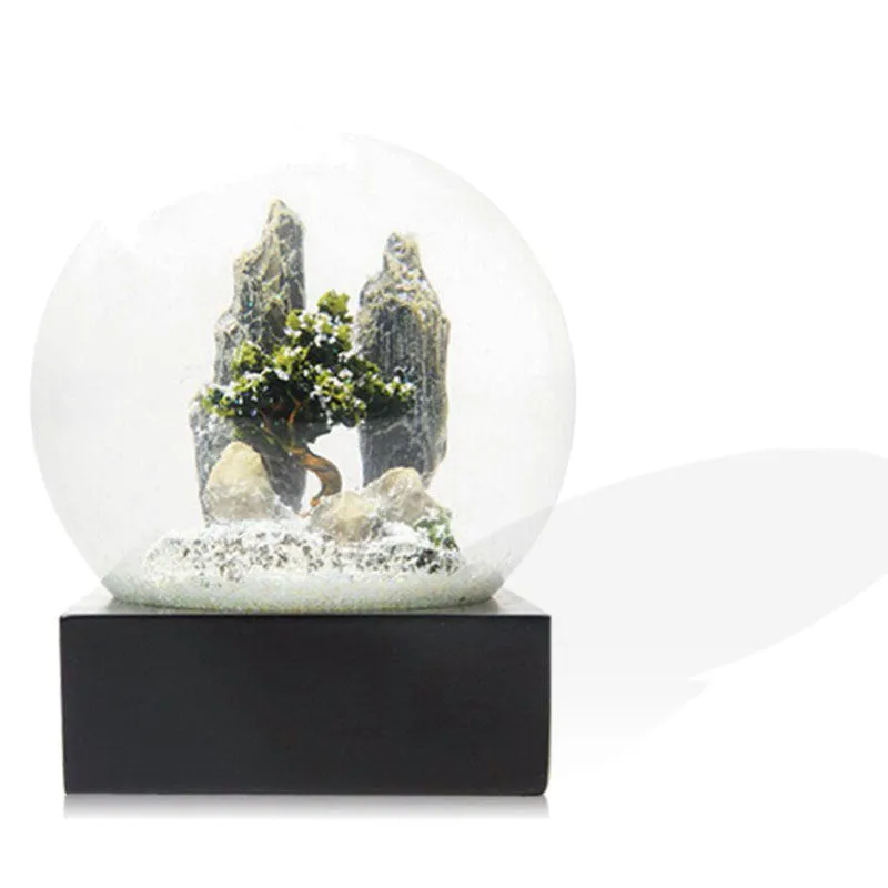 Stone Snow Globe